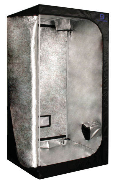 DiamondBox Zimmer-Gewächshaus Silver Line SL100 100x100x200cm